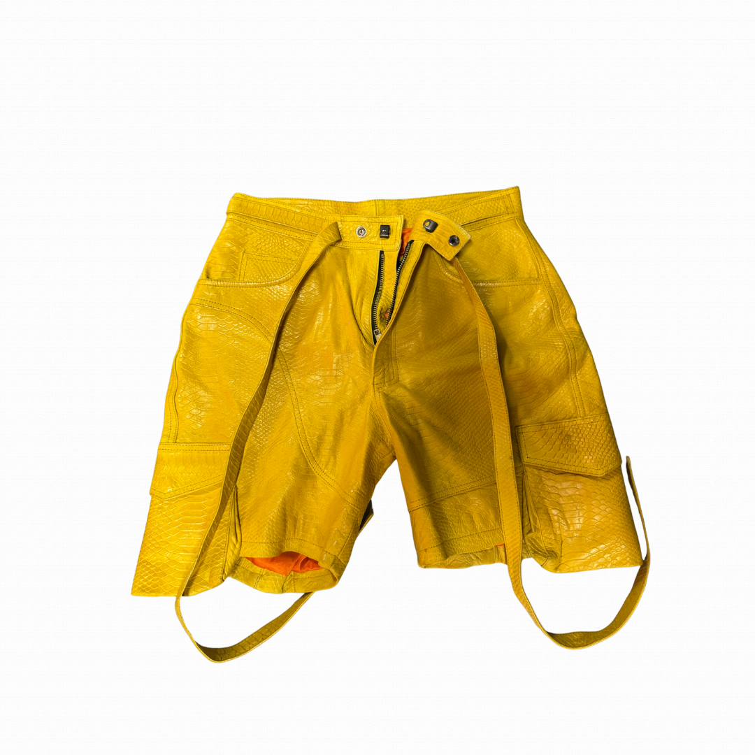 Sunstrike Leather Shorts