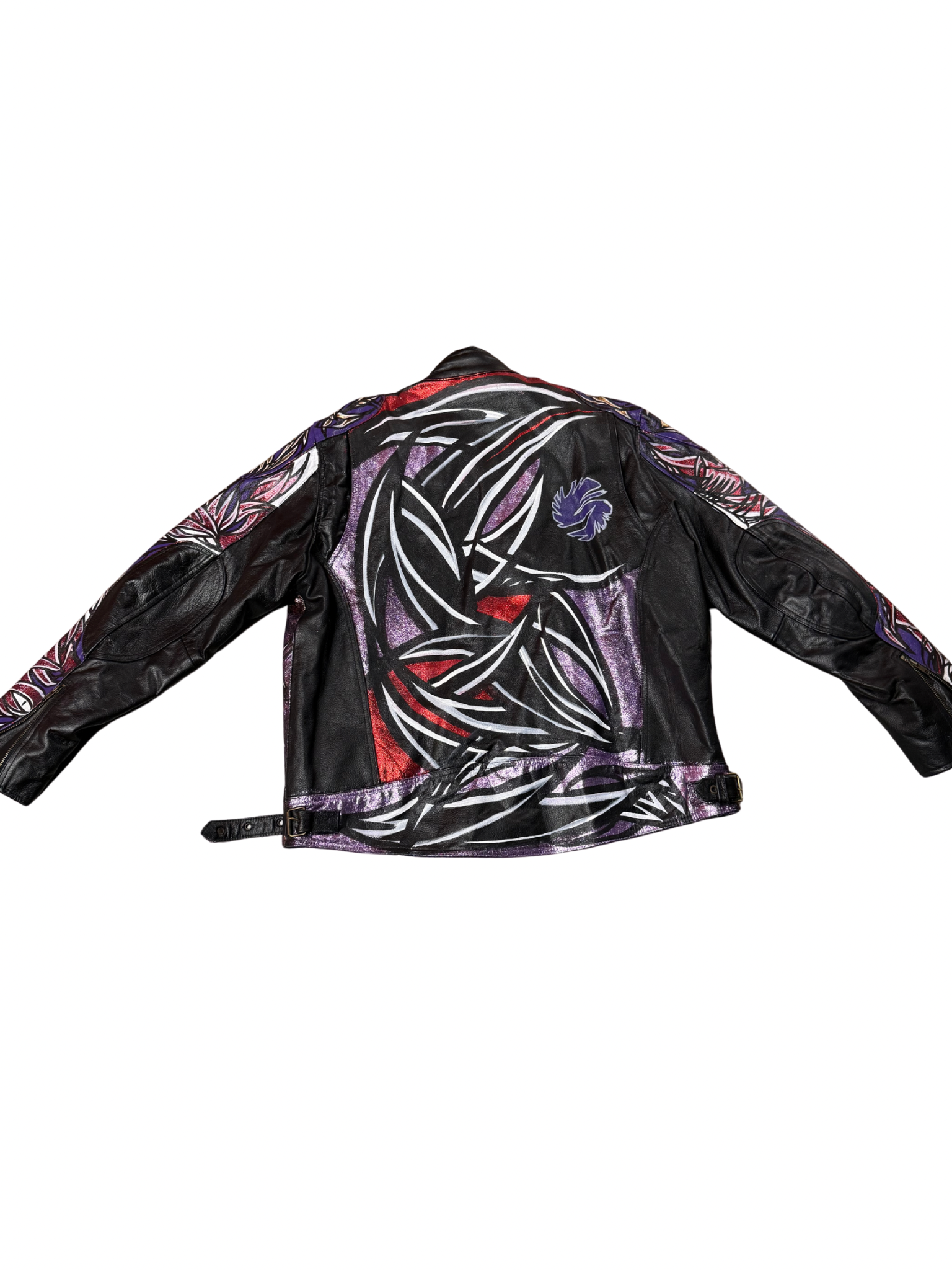 Prism Rider Jacket - Purple/Black/Red